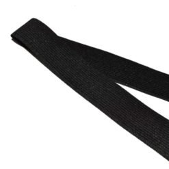 Ruban élastique Noir, Largeur 25mm - Elastique Perruque