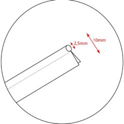 Cotton flanged insert piping cord