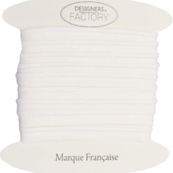 Passepoil coton blanc