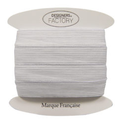 Elastique blanc 15mm - designers-factory.com