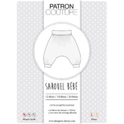 Napravi Rs Outils Couture Patron Sarouel Bebe Avec Decoupes 24m 18m 12m Pack 3 Tailles