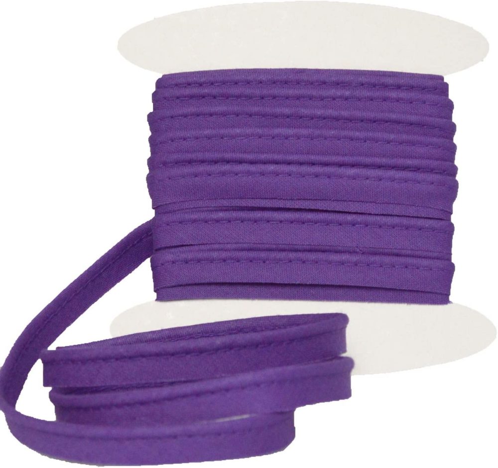 Passepoil coton violet