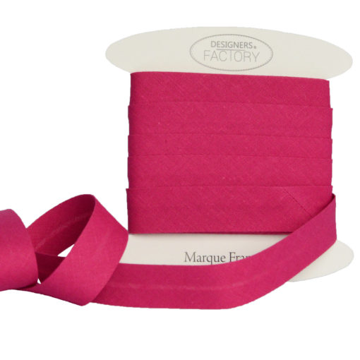 Fuchsia Cotton Bias Binding tape