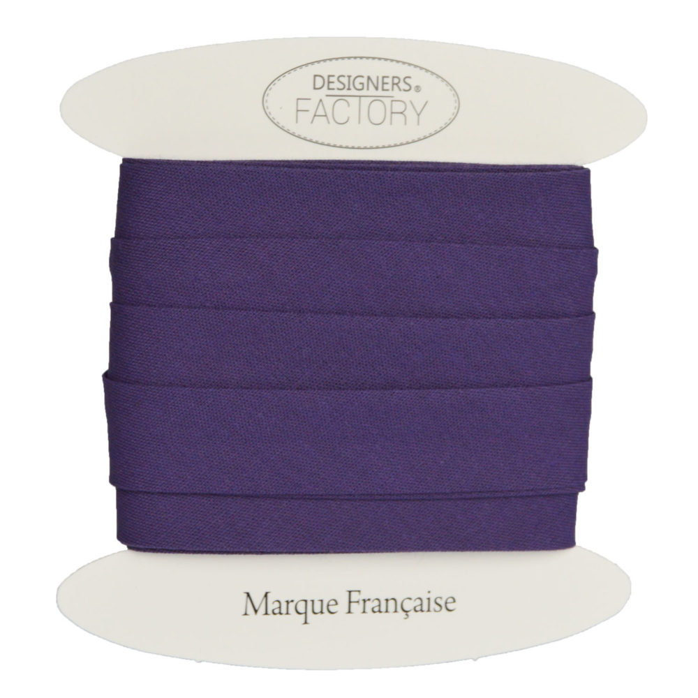 Biais coton Violet