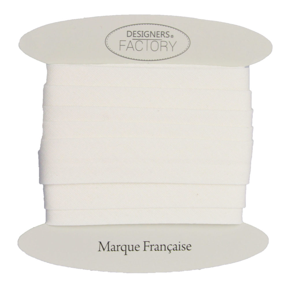White Cotton Bias Binding tape