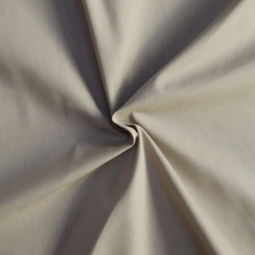 tissu popeline de coton beige - www.designers-factory.com