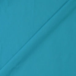 Petroleum blue cotton poplin fabric - www.designers-factory.com