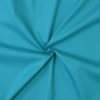 Petroleum blue cotton poplin fabric - www.designers-factory.com