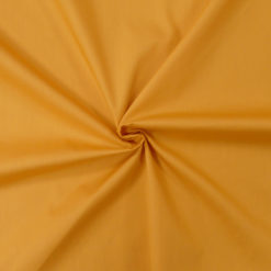 Mustard yellow cotton poplin fabric - www.designers-factory.com