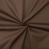 Brown cotton poplin fabric - www.designers-factory.com