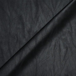 Tissu simili cuir noir