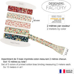 printed cotton Bias - designers-factory.com
