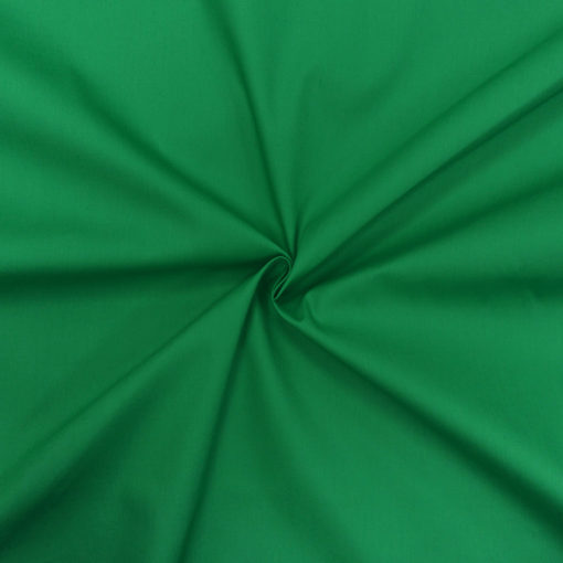 tissu popeline de coton vert sapin- www.designers-factory.com