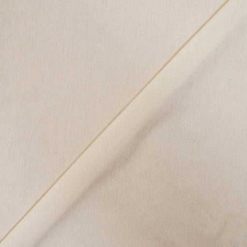 tissu popeline de coton beige sable - www.designers-factory.com
