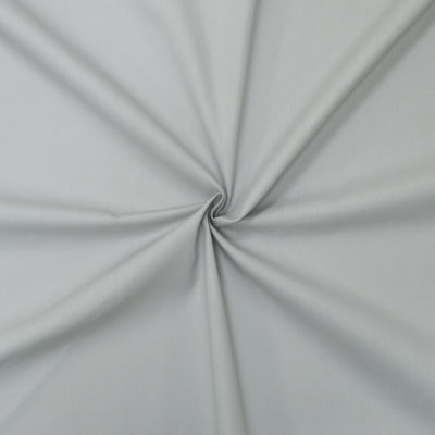 tissu popeline de coton gris clair - www.designers-factory.com