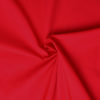 Red cotton poplin fabric - www.designers-factory.com