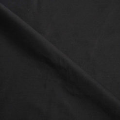 tissu popeline de coton noir - www.designers-factory.com