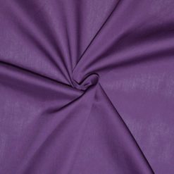 tissu popeline de coton violet - www.designers-factory.com