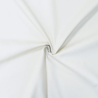 tissu popeline de coton blanc - www.designers-factory.com