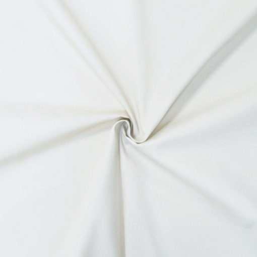 White cotton poplin fabric - www.designers-factory.com