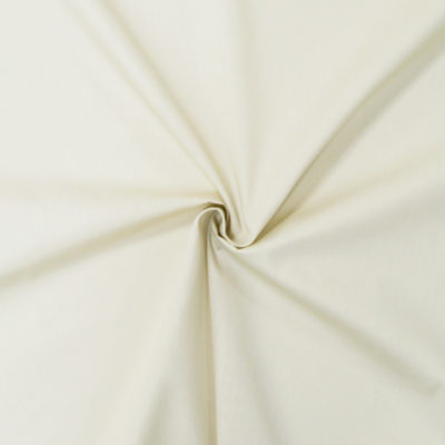 tissu popeline de coton écru - www.designers-factory.com