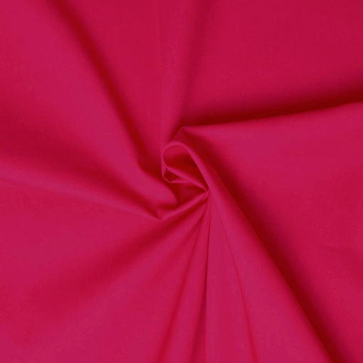 tissu popeline de coton fuchsia - www.designers-factory.com