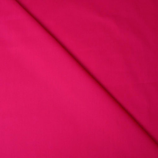 Popeline-Stoff aus Baumwolle Fuchsia - www.designers-factory.com