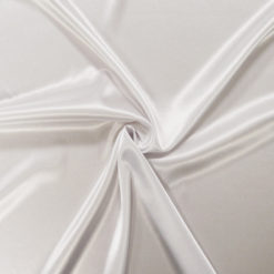 Tissu satin blanc - www.designers-factory.com