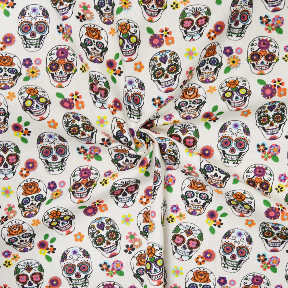 Tissu coton imprimé - www.designers-factory.com
